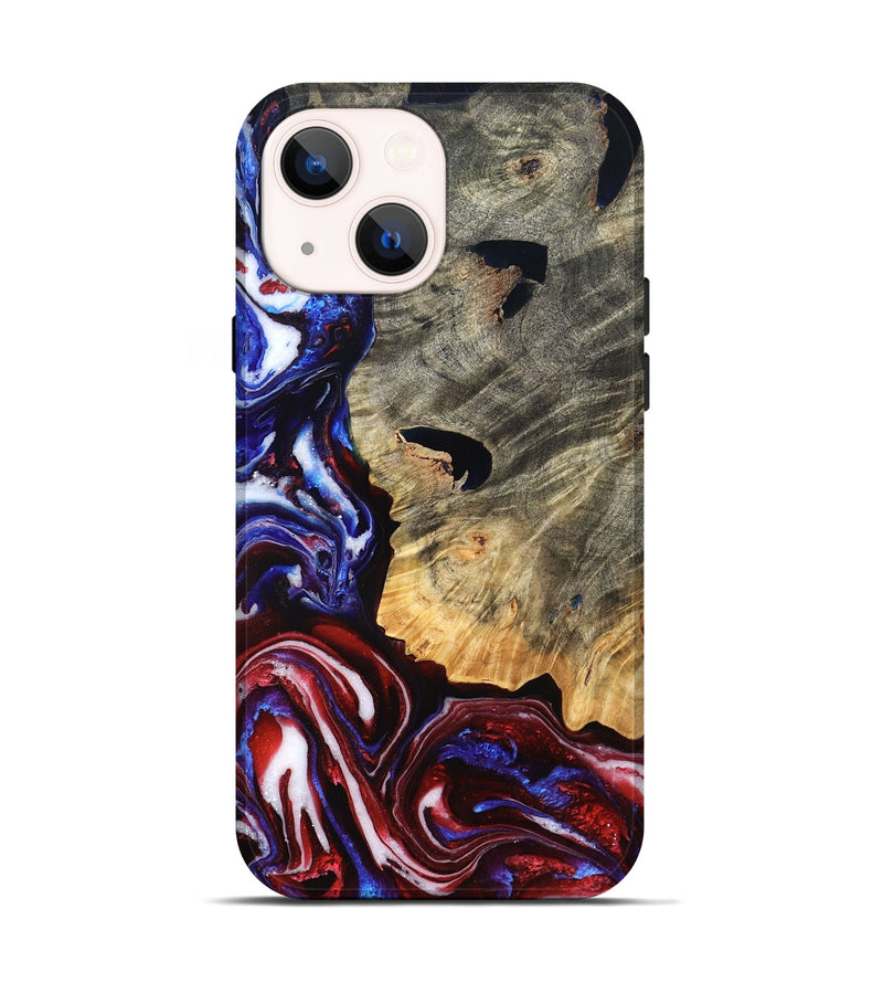 iPhone 14 Wood Live Edge Phone Case - Minerva (Merica, 820491)