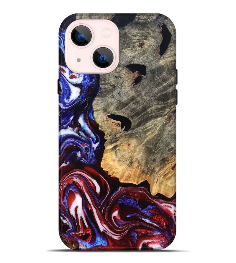 iPhone 14 Plus Wood Live Edge Phone Case - Minerva (Merica, 820491)