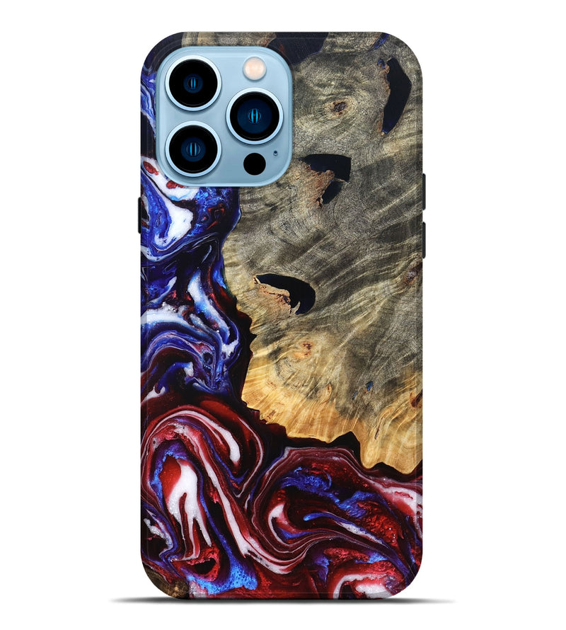 iPhone 14 Pro Max Wood Live Edge Phone Case - Minerva (Merica, 820491)