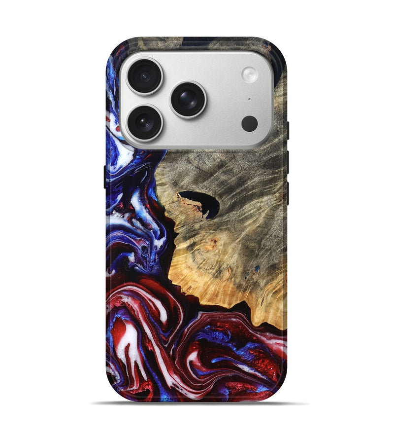 iPhone 17 Pro Wood Live Edge Phone Case - Minerva (Merica, 820491)