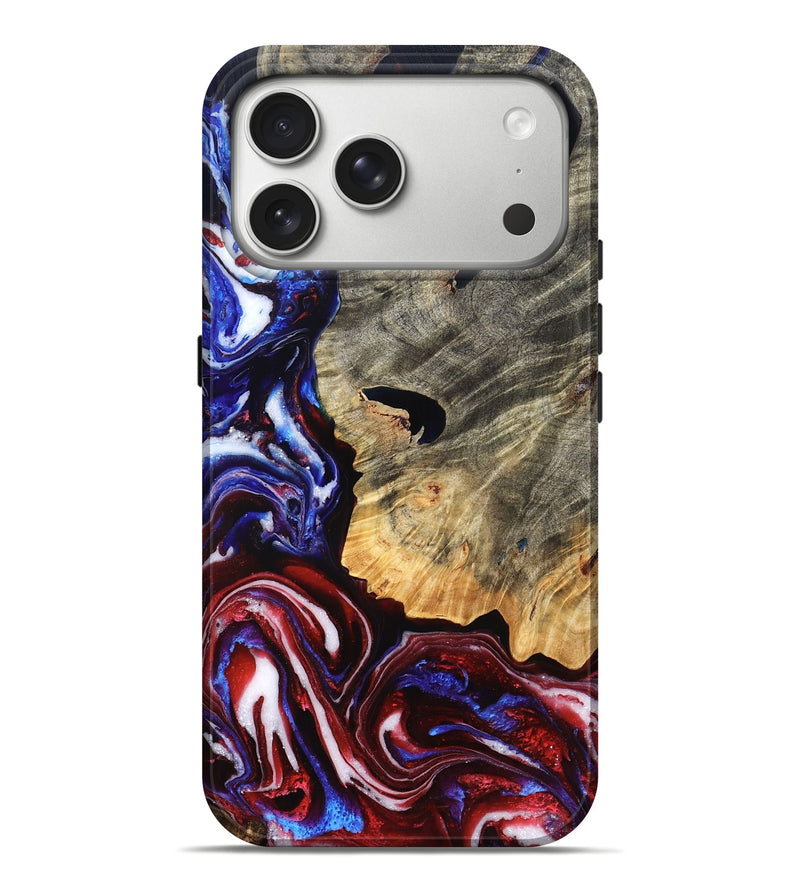 iPhone 17 Pro Max Wood Live Edge Phone Case - Minerva (Merica, 820491)