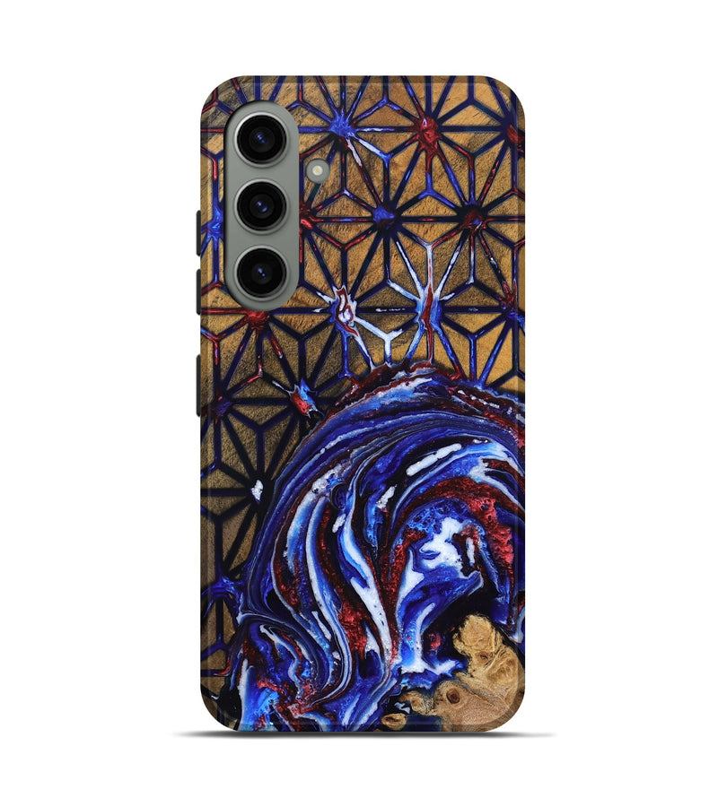 Galaxy S24 Wood Live Edge Phone Case - Frank (Merica, 820492)