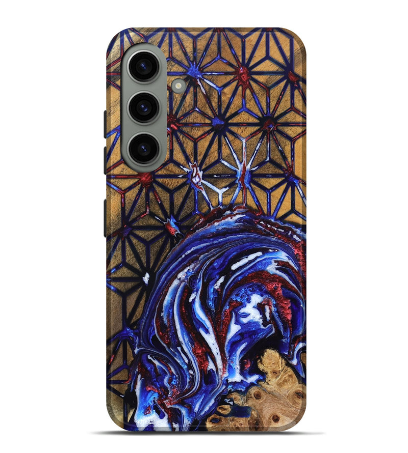 Galaxy S24 Plus Wood Live Edge Phone Case - Frank (Merica, 820492)