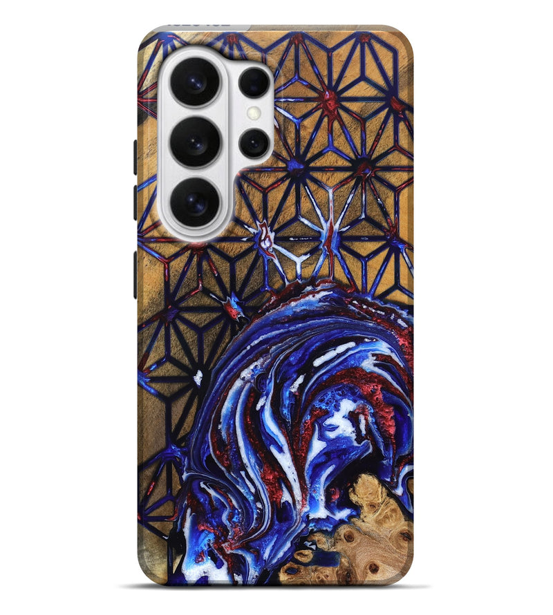 Galaxy S26 Ultra Wood Live Edge Phone Case - Frank (Merica, 820492)