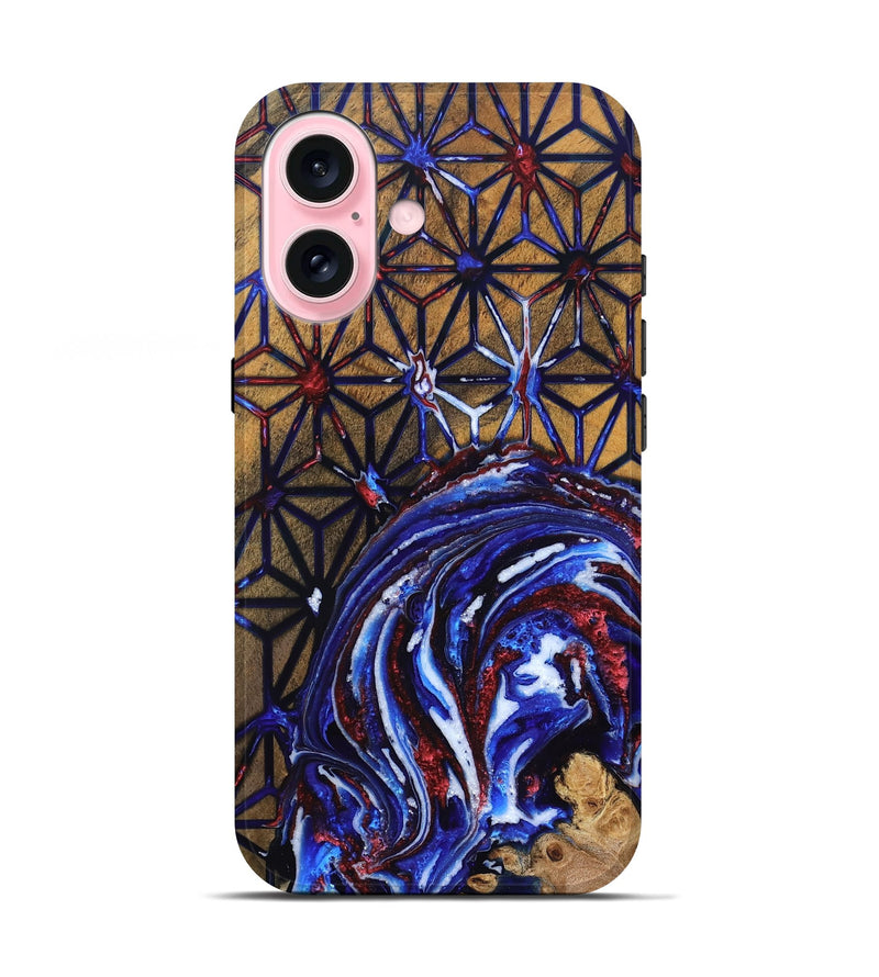 iPhone 17 Wood Live Edge Phone Case - Frank (Merica, 820492)