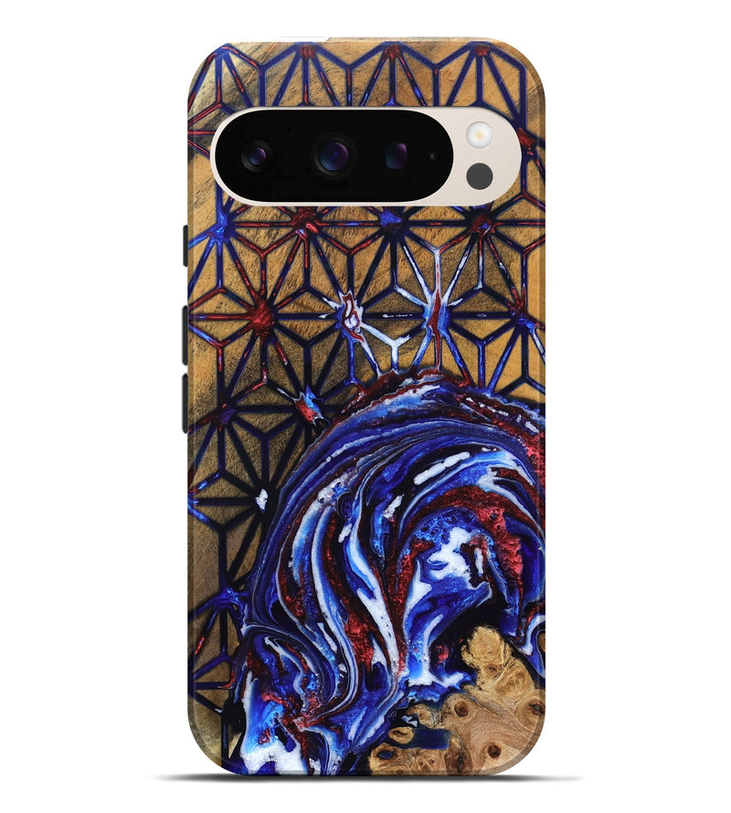Pixel 10 Pro XL Wood Live Edge Phone Case - Frank (Merica, 820492)