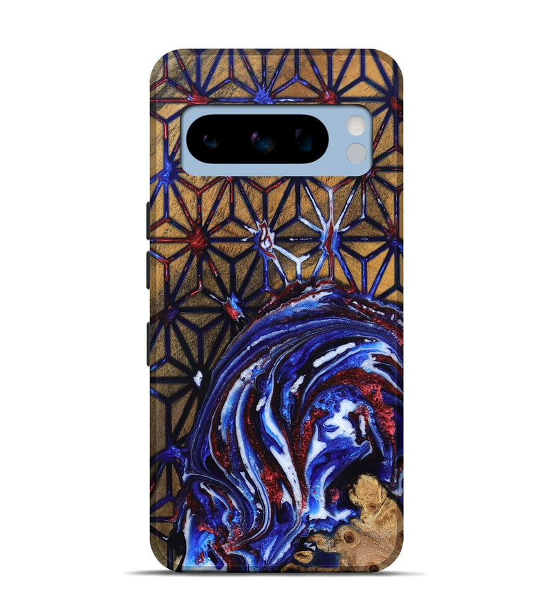 Pixel 8 Pro Wood Live Edge Phone Case - Frank (Merica, 820492)