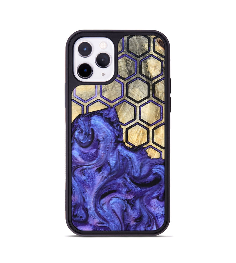 iPhone 11 Pro Wood Phone Case - Ivanna (Pattern, 820494)