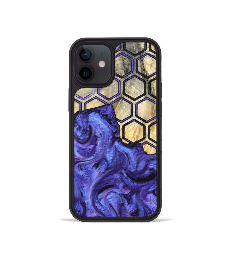 iPhone 12 mini Wood Phone Case - Ivanna (Pattern, 820494)