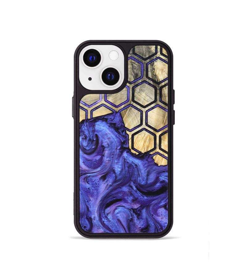 iPhone 13 mini Wood Phone Case - Ivanna (Pattern, 820494)
