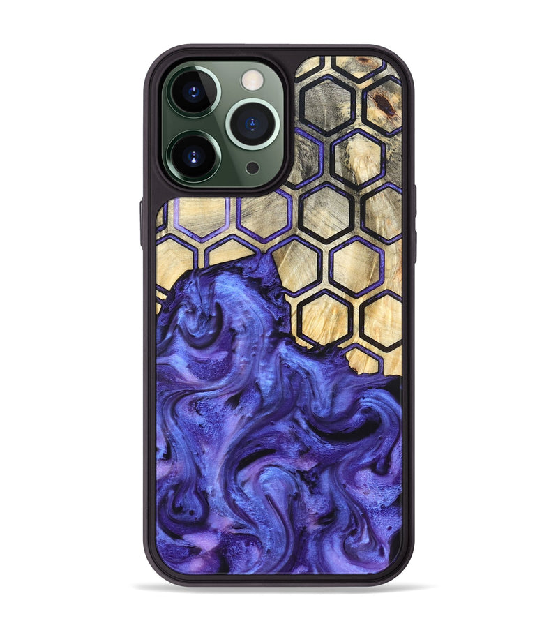 iPhone 13 Pro Max Wood Phone Case - Ivanna (Pattern, 820494)