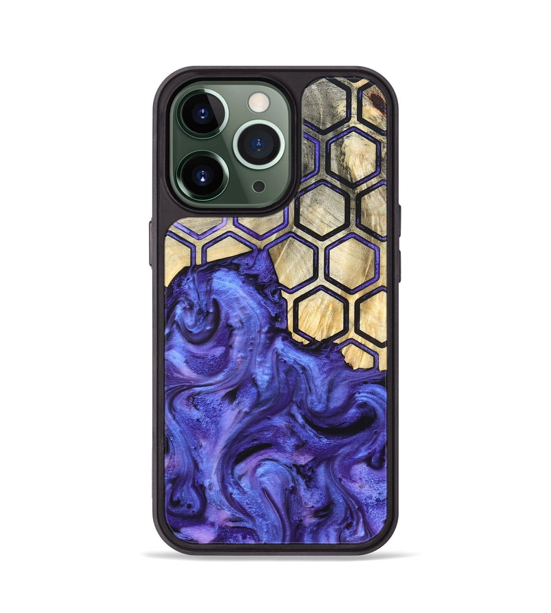 iPhone 13 Pro Wood Phone Case - Ivanna (Pattern, 820494)