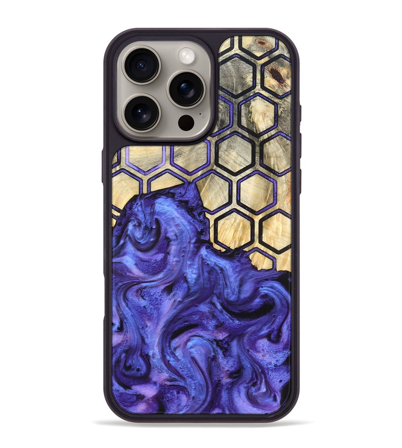 iPhone 16 Pro Max Wood Phone Case - Ivanna (Pattern, 820494)