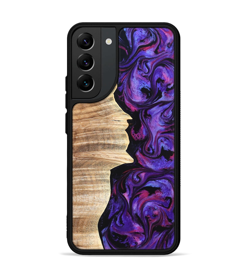 Galaxy S22 Plus Wood Phone Case - Ariana (Purple, 820495)