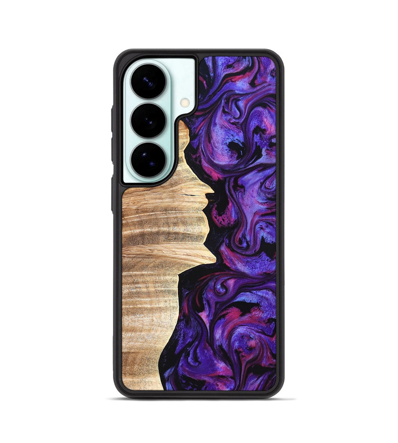 Galaxy S26 Wood Phone Case - Ariana (Purple, 820495)