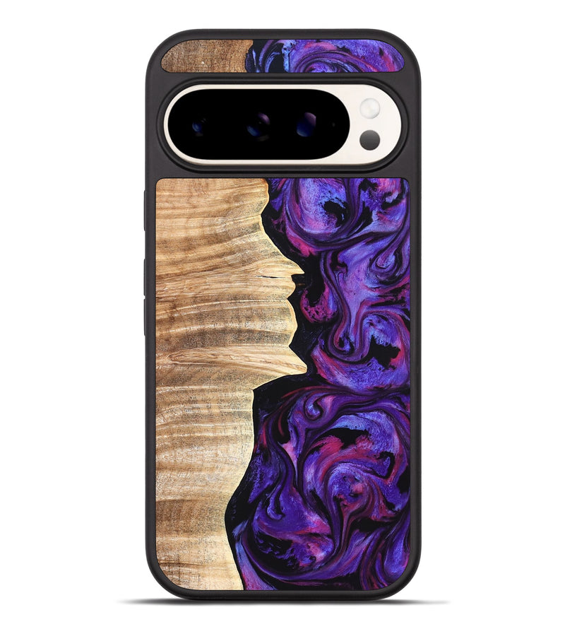 Pixel 9 Pro XL Wood Phone Case - Ariana (Purple, 820495)
