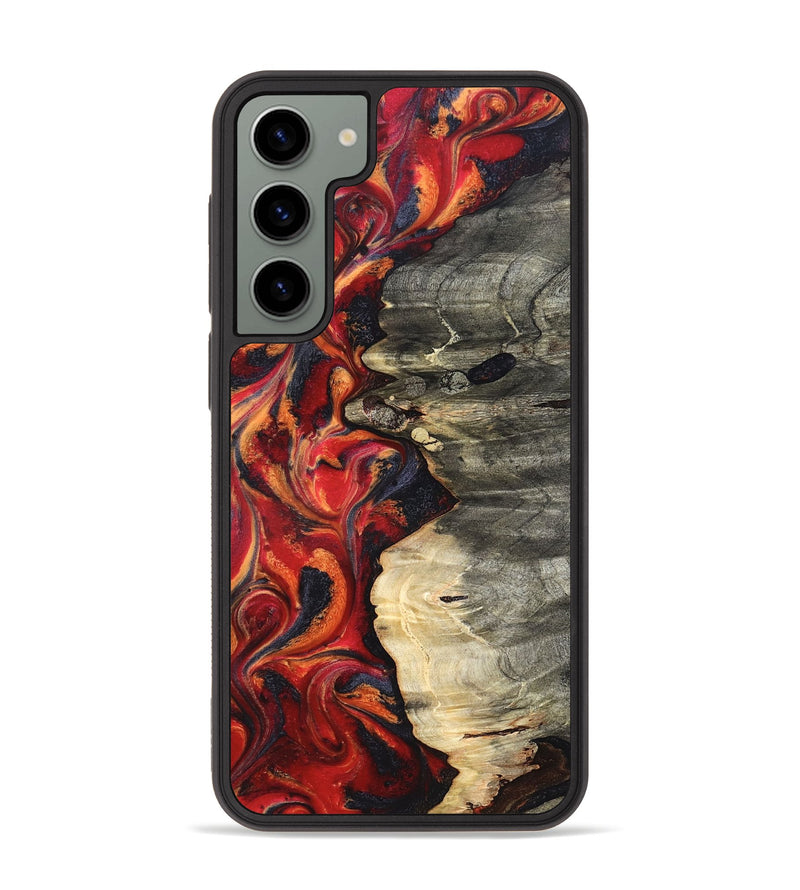 Galaxy S23 Plus Wood Phone Case - Nayely (Red, 820496)