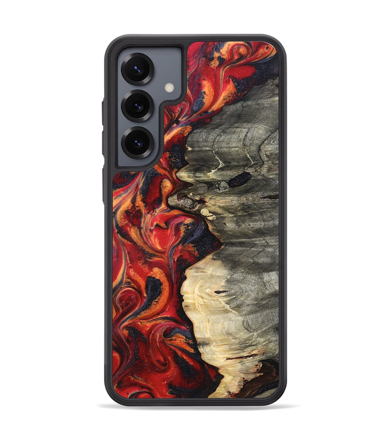 Galaxy S25 Plus Wood Phone Case - Nayely (Red, 820496)