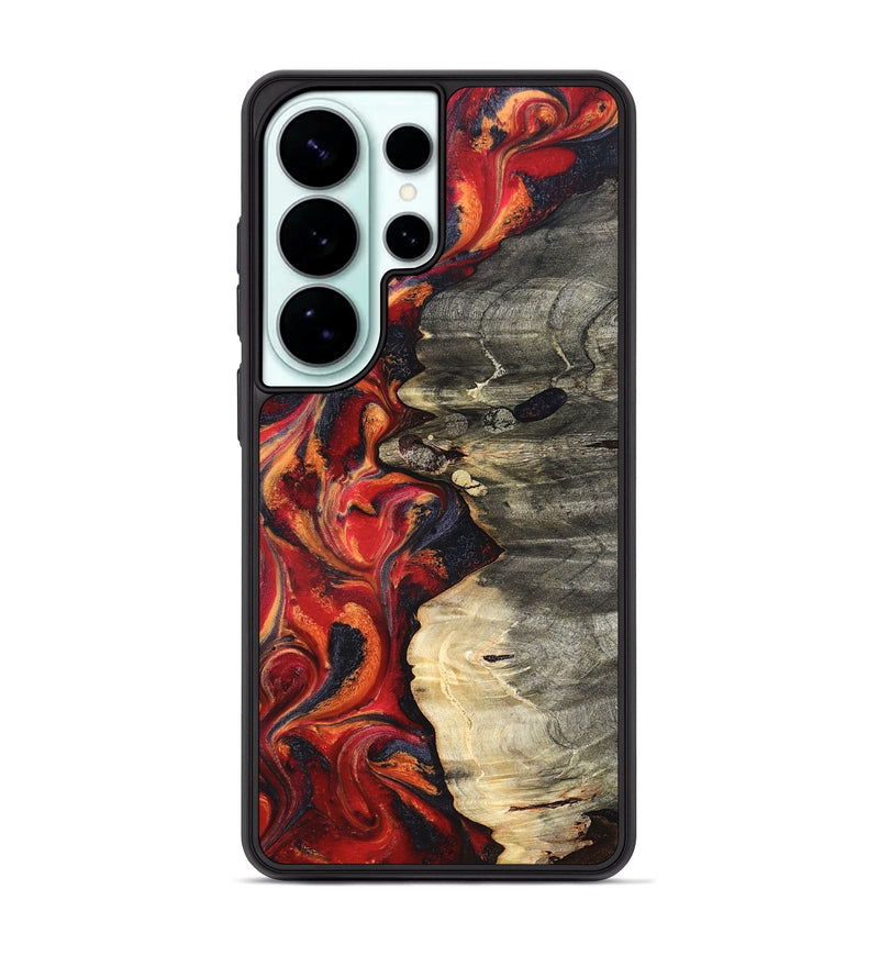 Galaxy S26 Ultra Wood Phone Case - Nayely (Red, 820496)