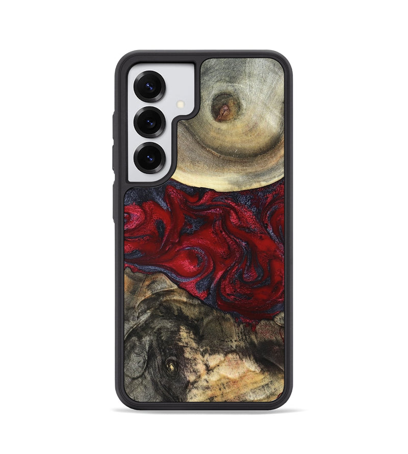 Galaxy S25 Wood Phone Case - Dion (Red, 820498)