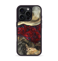 iPhone 16 Pro Wood Phone Case - Dion (Red, 820498)