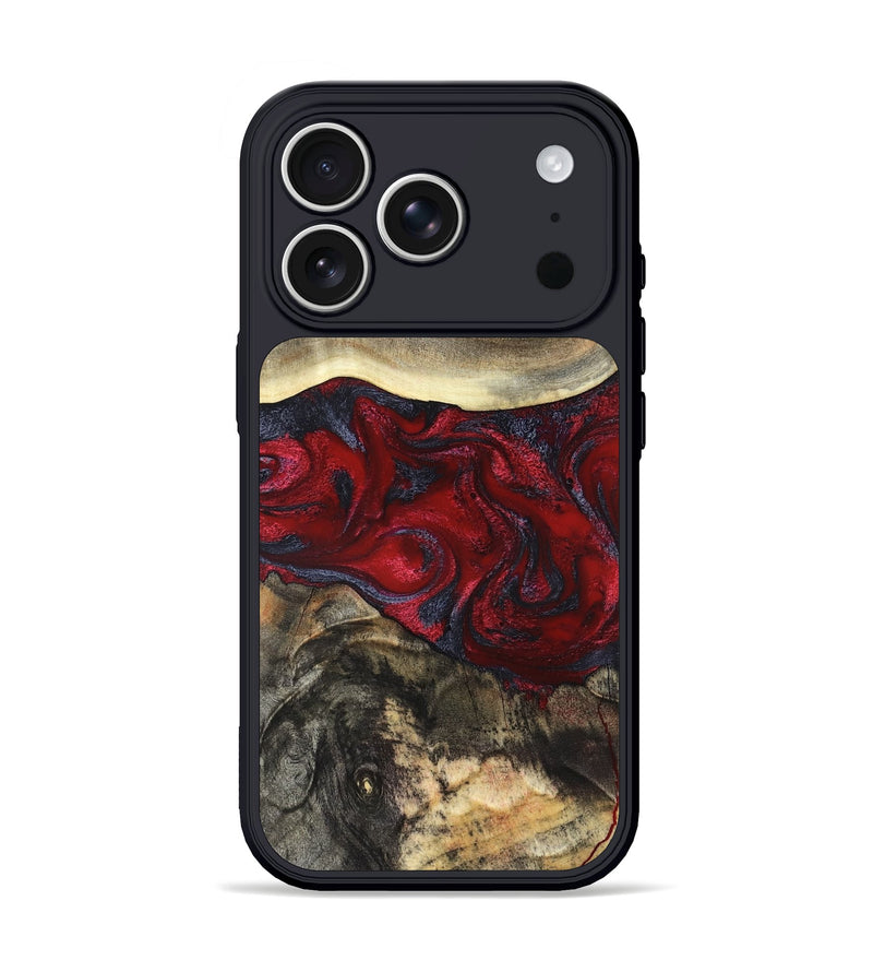 iPhone 17 Pro Wood Phone Case - Dion (Red, 820498)