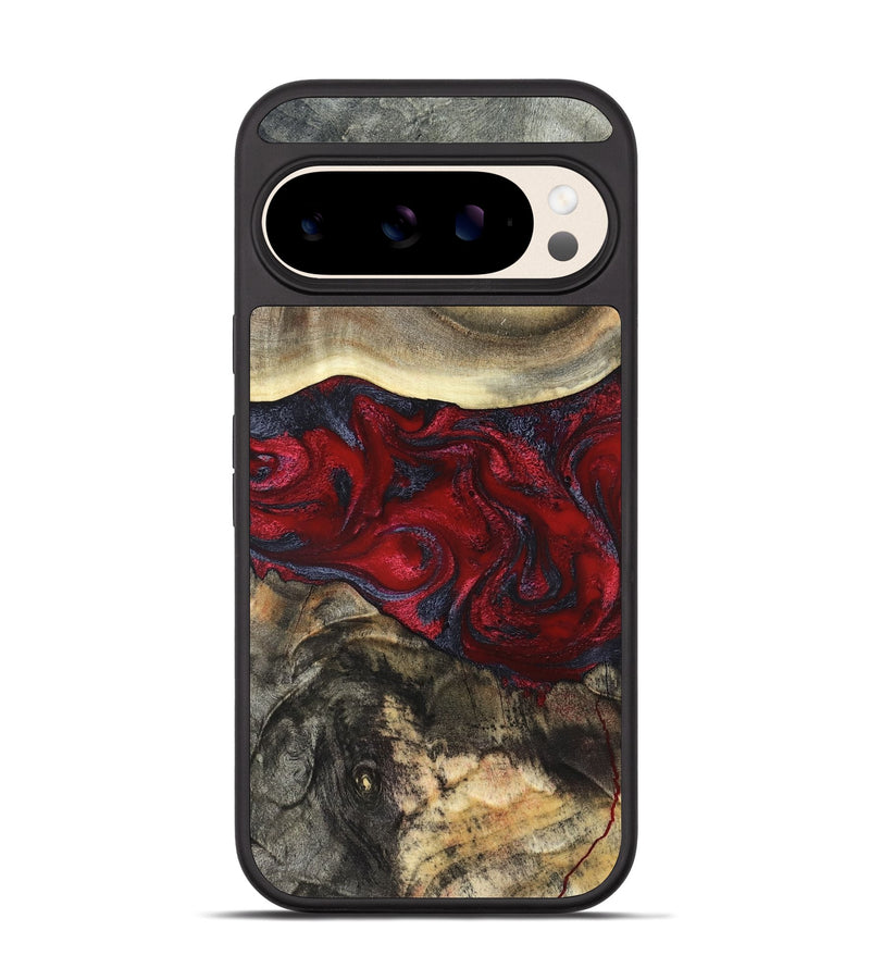Pixel 10 Wood Phone Case - Dion (Red, 820498)