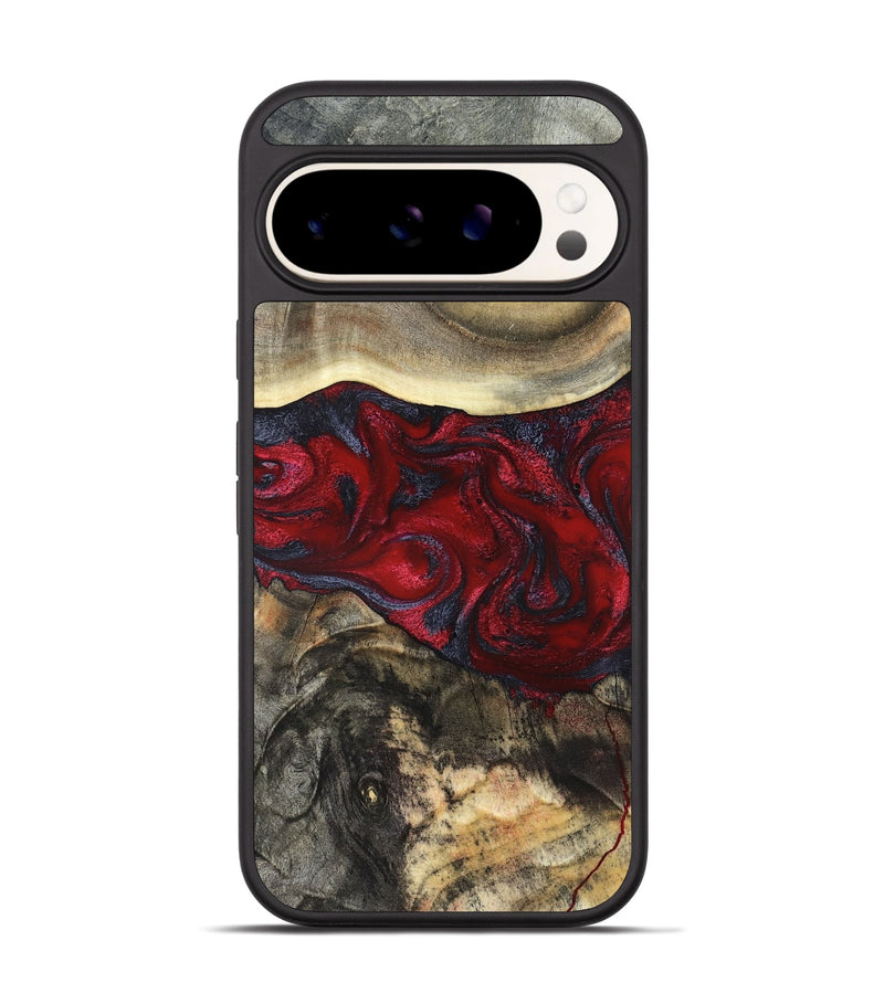 Pixel 9 Pro Wood Phone Case - Dion (Red, 820498)
