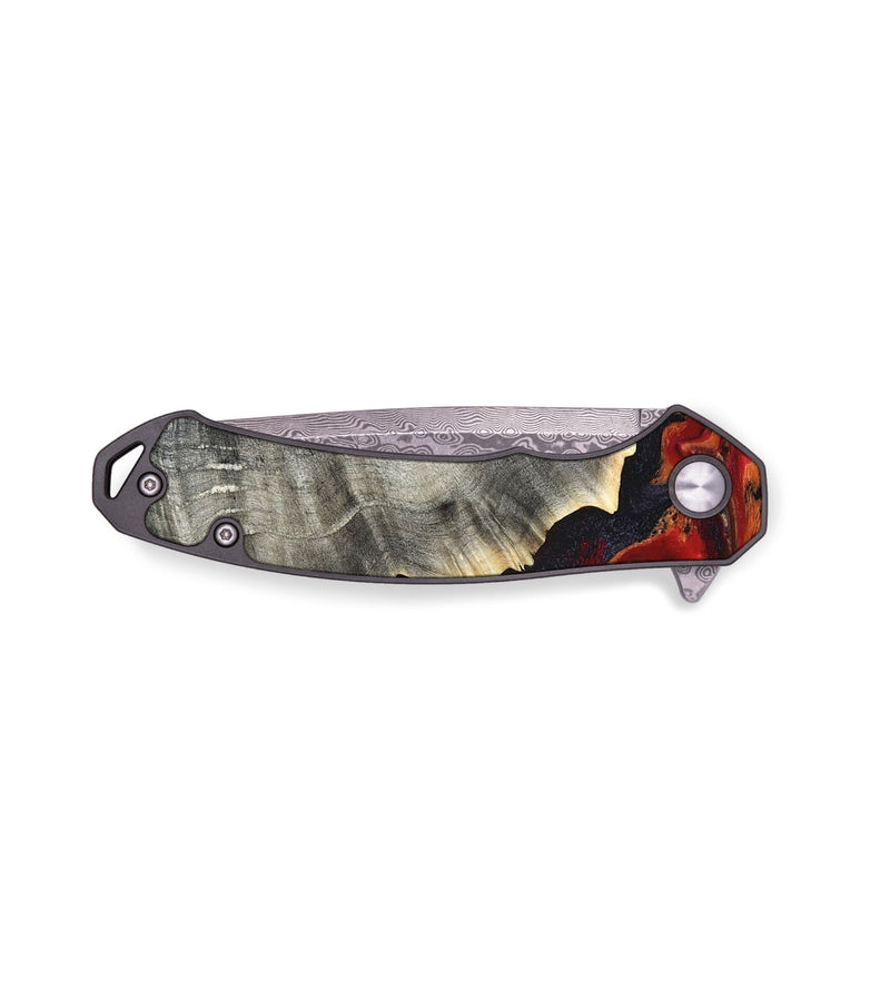 EDC Wood Pocket Knife - Lamar (Red, 820499)