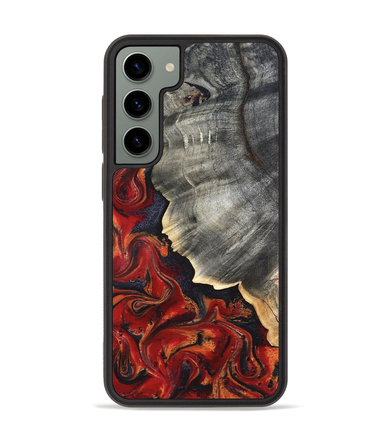 Galaxy S23 Plus Wood Phone Case - Lamar (Red, 820499)