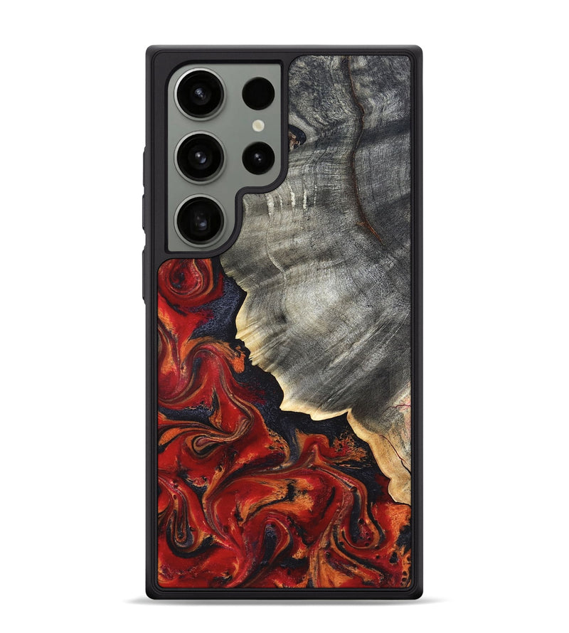 Galaxy S24 Ultra Wood Phone Case - Lamar (Red, 820499)