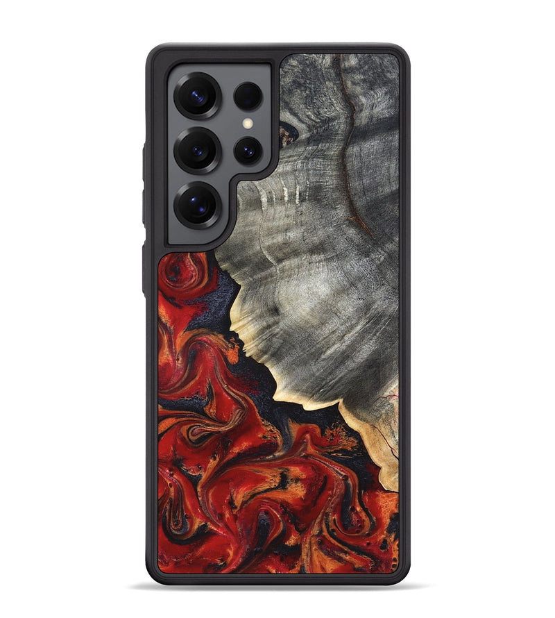 Galaxy S25 Ultra Wood Phone Case - Lamar (Red, 820499)