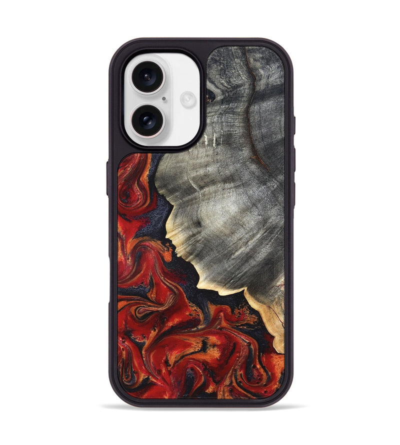 iPhone 17 Wood Phone Case - Lamar (Red, 820499)
