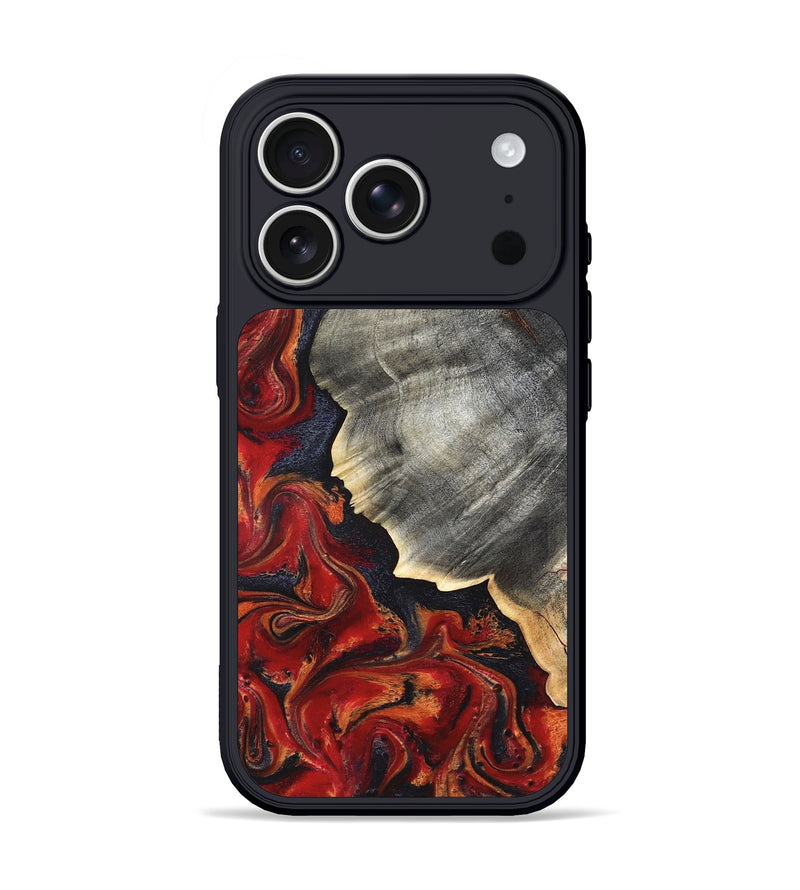 iPhone 17 Pro Wood Phone Case - Lamar (Red, 820499)