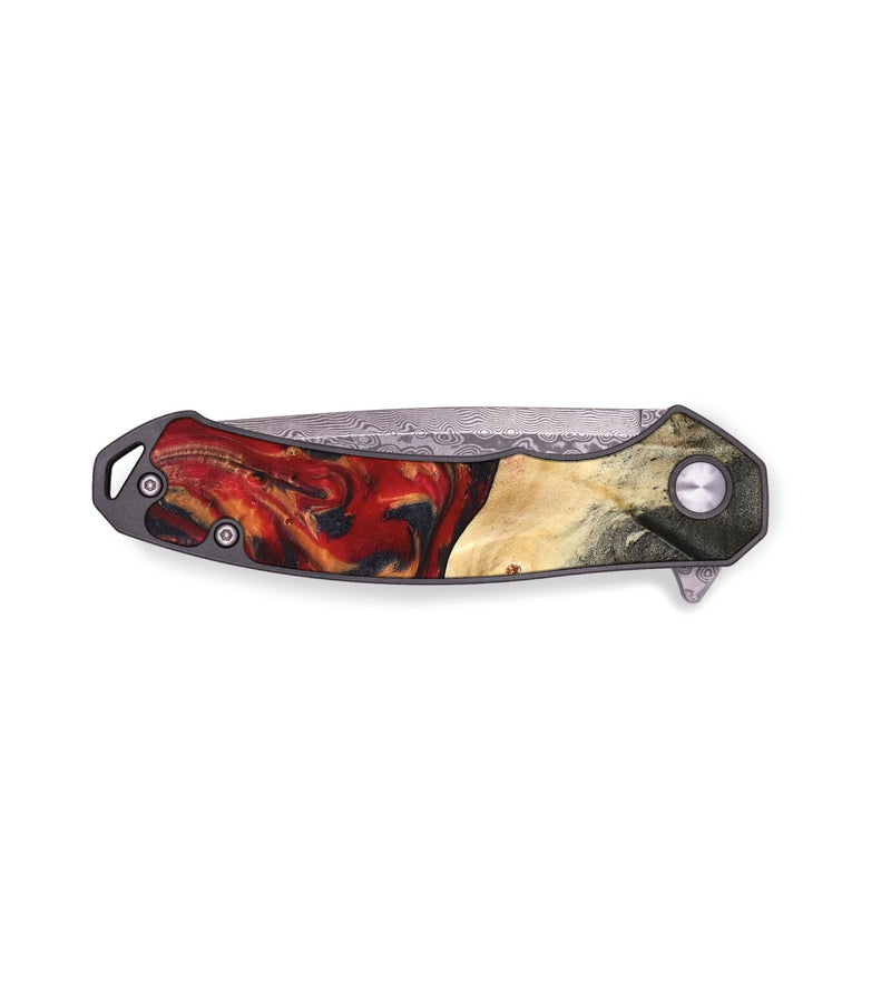 EDC Wood Pocket Knife - Bishop (Red, 820500)