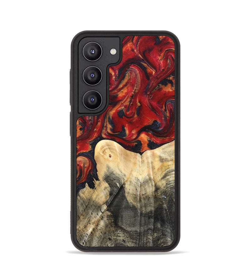 Galaxy S23 Wood Phone Case - Bishop (Red, 820500)