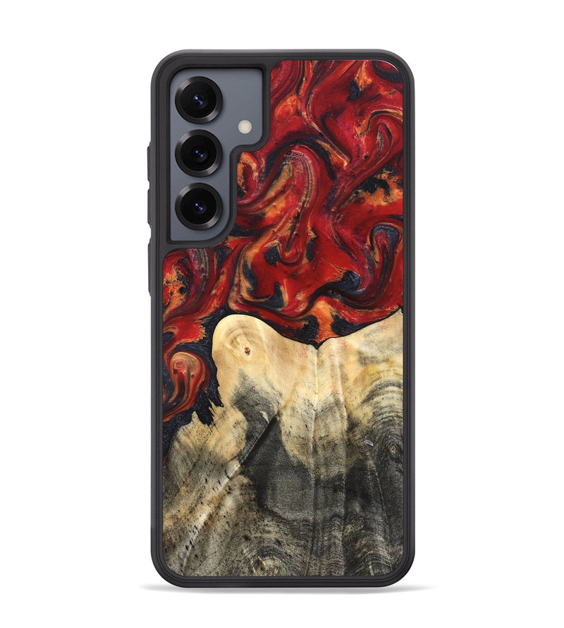 Galaxy S25 Plus Wood Phone Case - Bishop (Red, 820500)