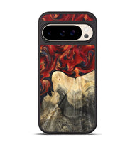 Pixel 10 Wood Phone Case - Bishop (Red, 820500)