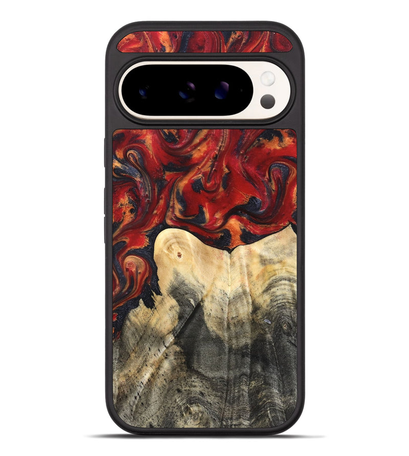 Pixel 10 Pro XL Wood Phone Case - Bishop (Red, 820500)