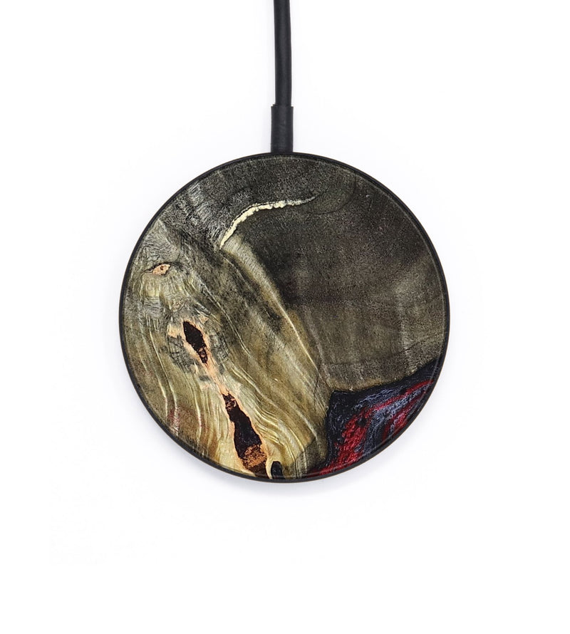 Circle Wood Wireless Charger - Jakob (Red, 820501)