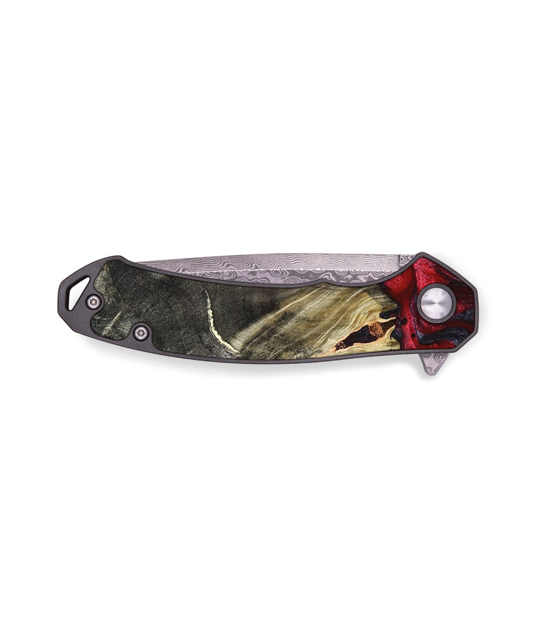EDC Wood Pocket Knife - Jakob (Red, 820501)