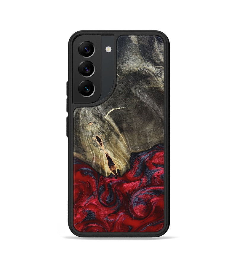 Galaxy S22 Wood Phone Case - Jakob (Red, 820501)