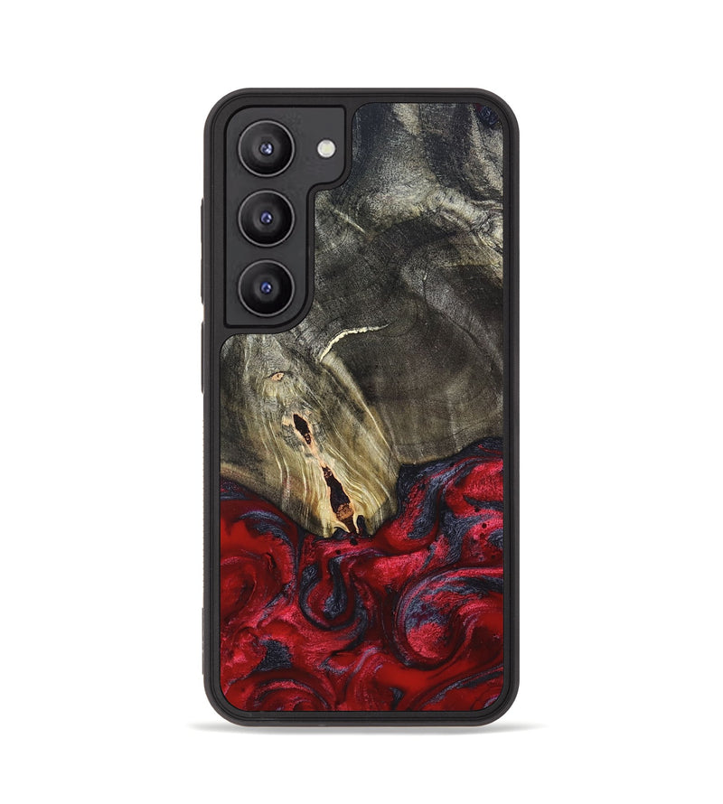 Galaxy S23 Wood Phone Case - Jakob (Red, 820501)