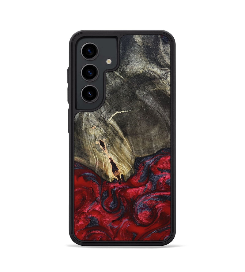 Galaxy S24 Wood Phone Case - Jakob (Red, 820501)