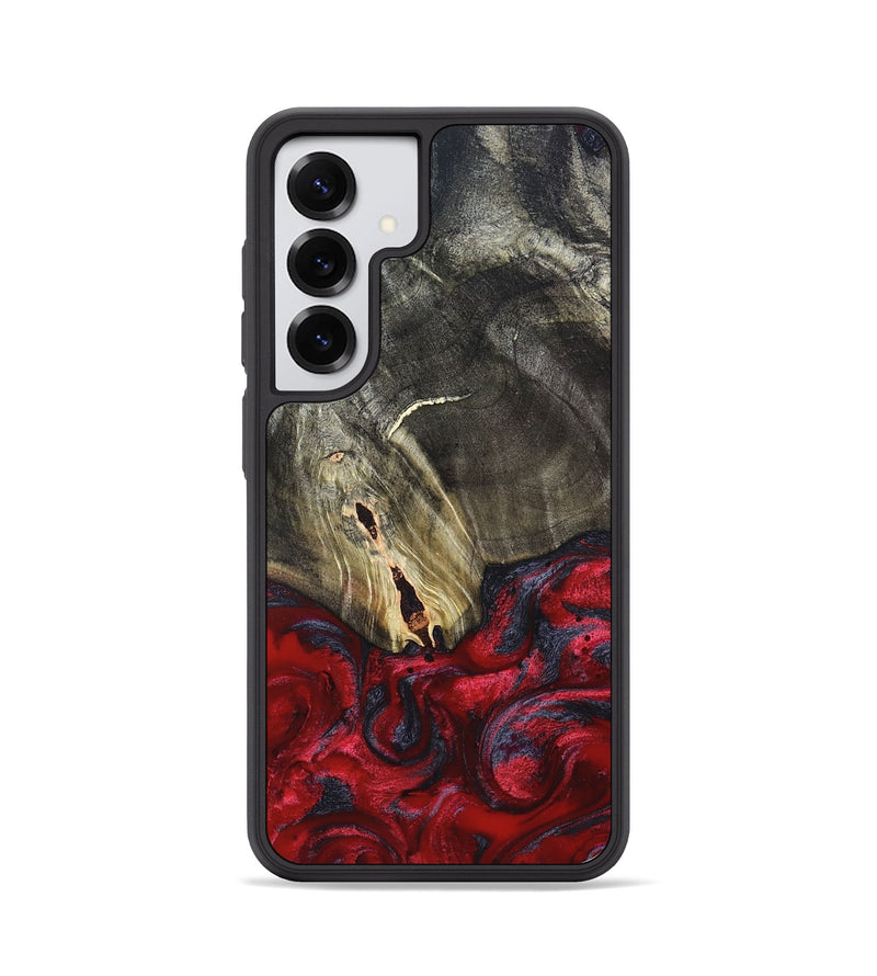 Galaxy S25 Wood Phone Case - Jakob (Red, 820501)