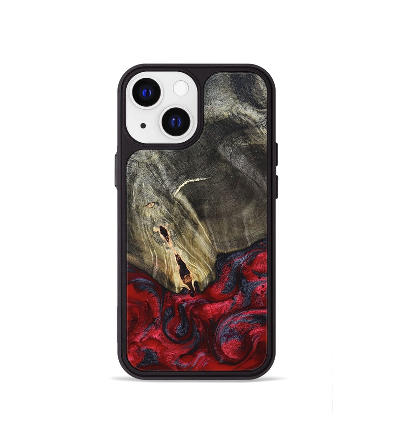 iPhone 13 mini Wood Phone Case - Jakob (Red, 820501)