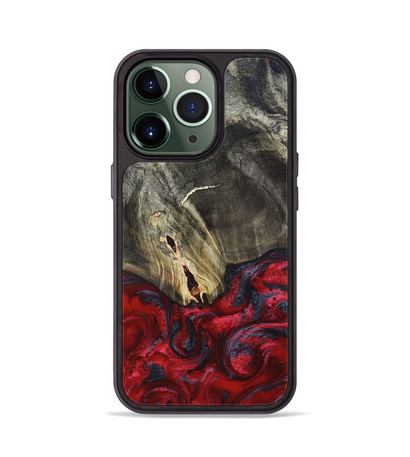 iPhone 13 Pro Wood Phone Case - Jakob (Red, 820501)