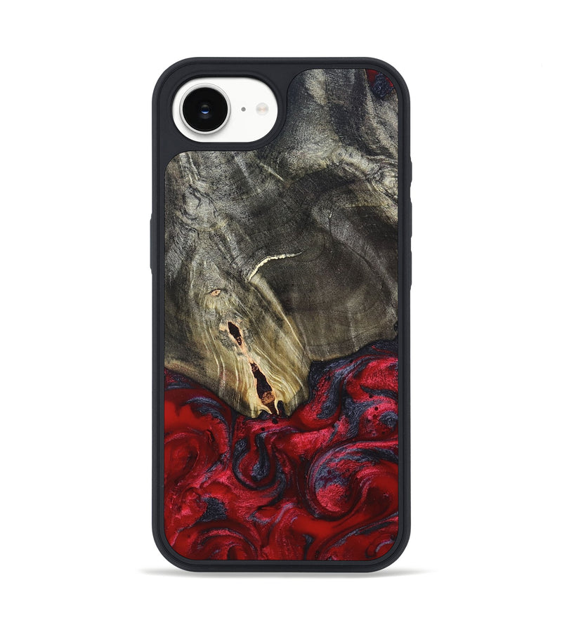 iPhone 16e Wood Phone Case - Jakob (Red, 820501)