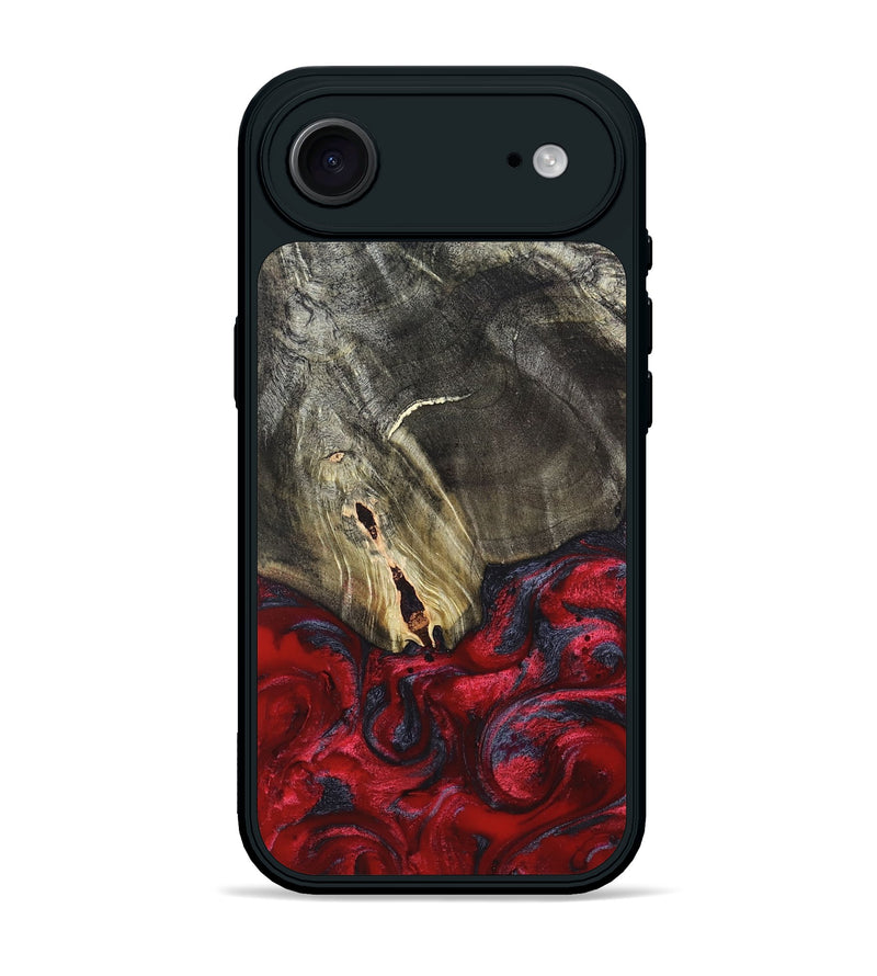 iPhone 17 Air Wood Phone Case - Jakob (Red, 820501)