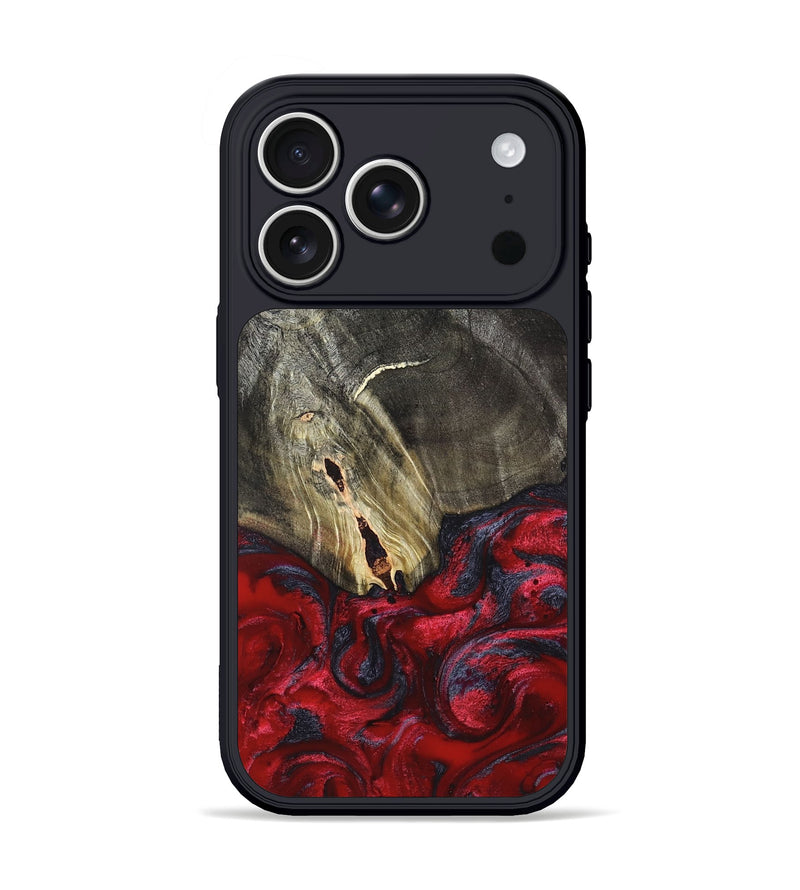 iPhone 17 Pro Wood Phone Case - Jakob (Red, 820501)
